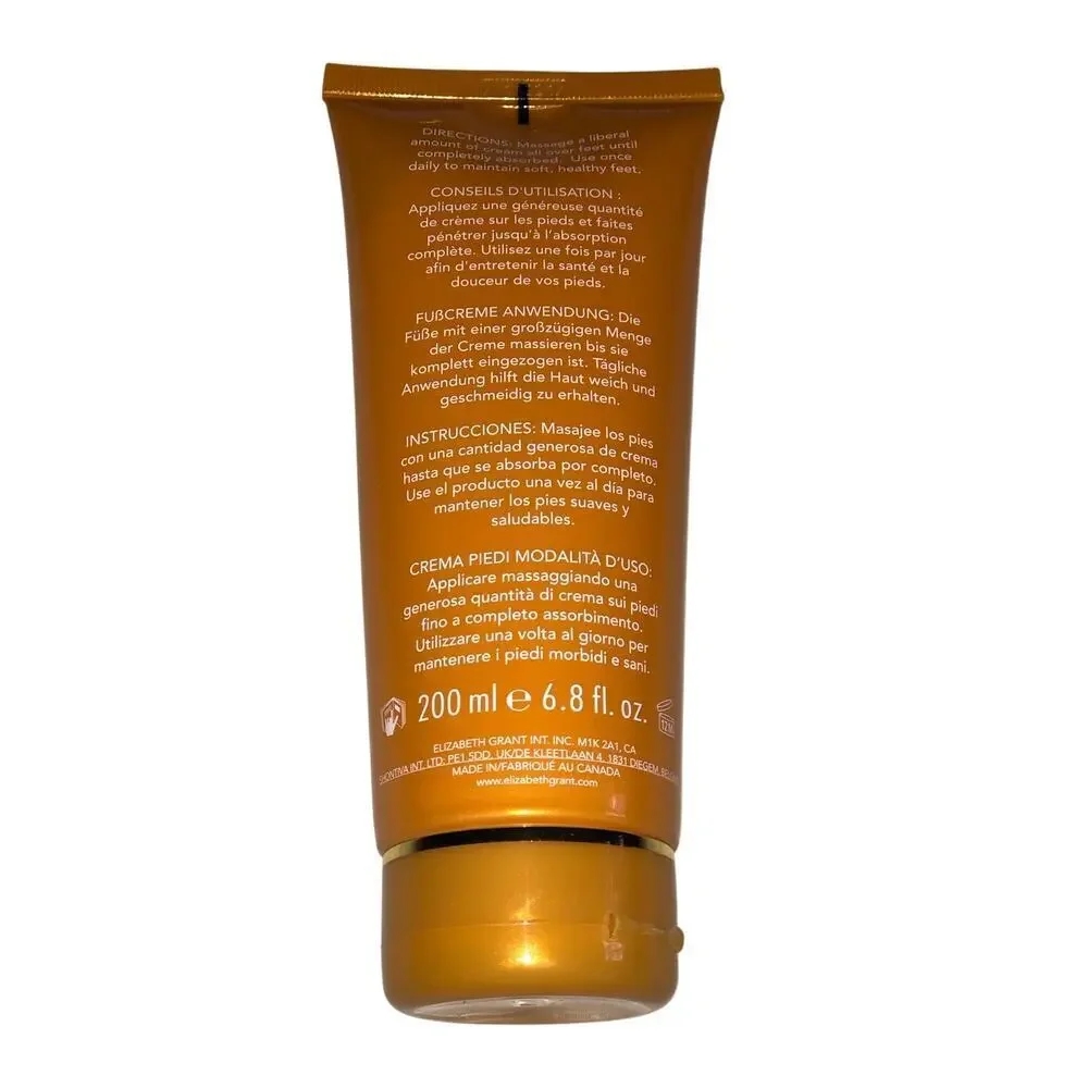 Elizabeth Grant Gold C High Performance Foot Cream 6.8oz Full Size NEW